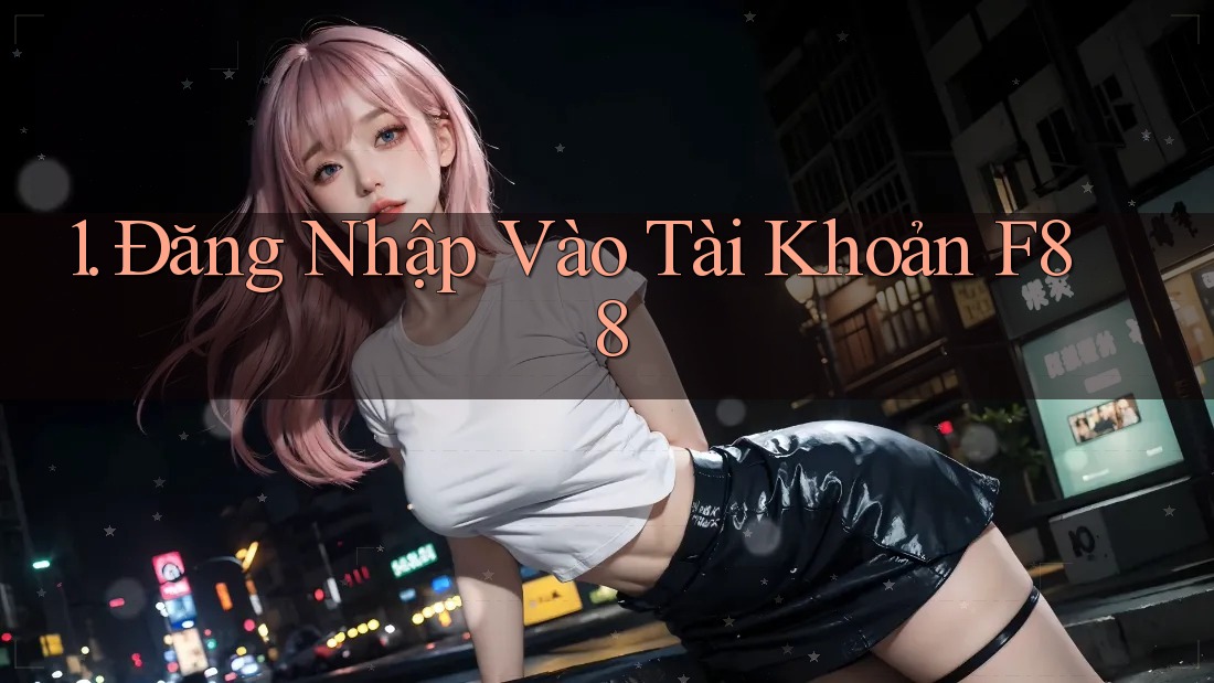 1. Đăng Nhập Vào Tài Khoản F88