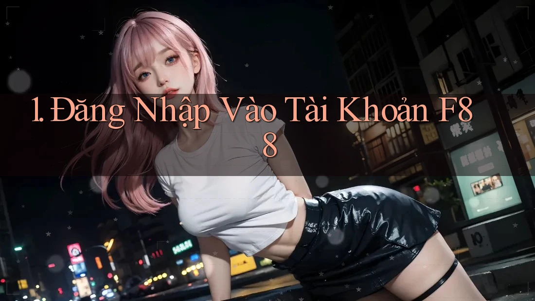 1. Đăng Nhập Vào Tài Khoản F88