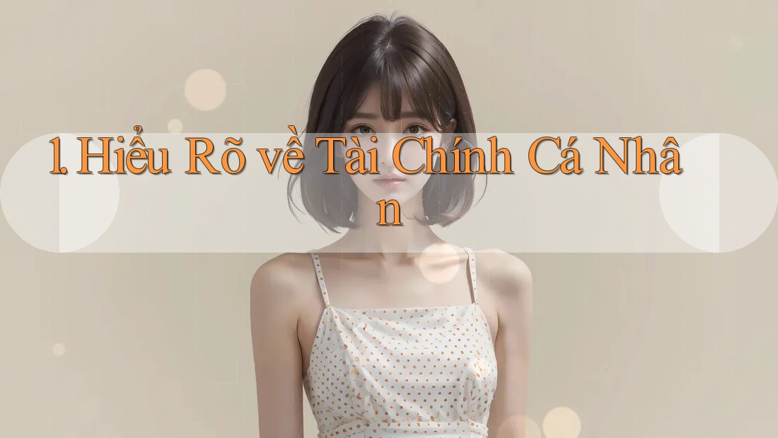 1. Hiểu Rõ về Tài Chính Cá Nhân