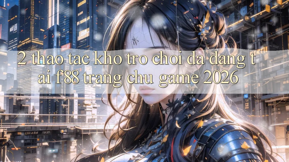 2. Thao tác Kho Trò Chơi Đa Dạng Tại f88 - Trang chủ Game 2026