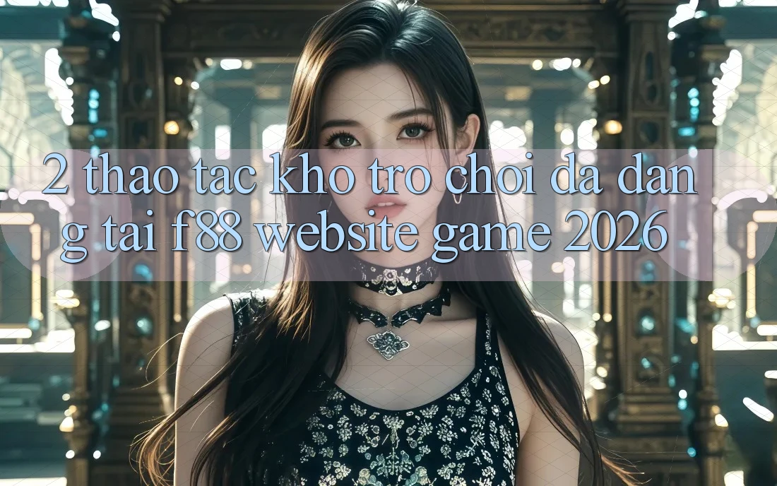 2. Thao tác Kho Trò Chơi Đa Dạng Tại f88 - Website Game 2026