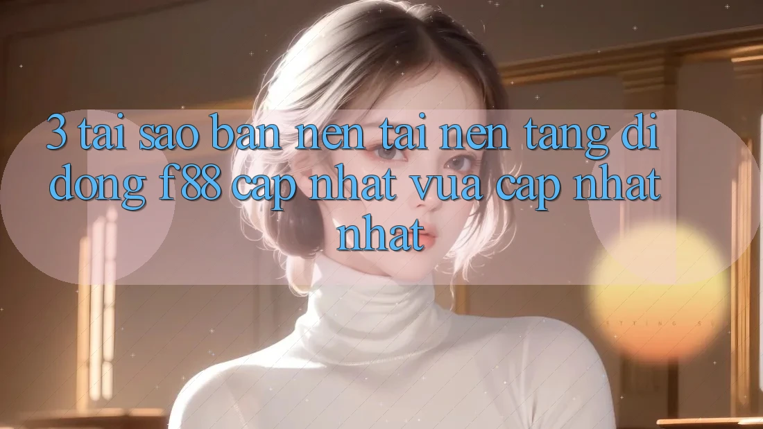 3. Tại Sao Bạn Nên Tải Nền tảng di động f88 Cập Nhật Vừa cập nhật Nhất?