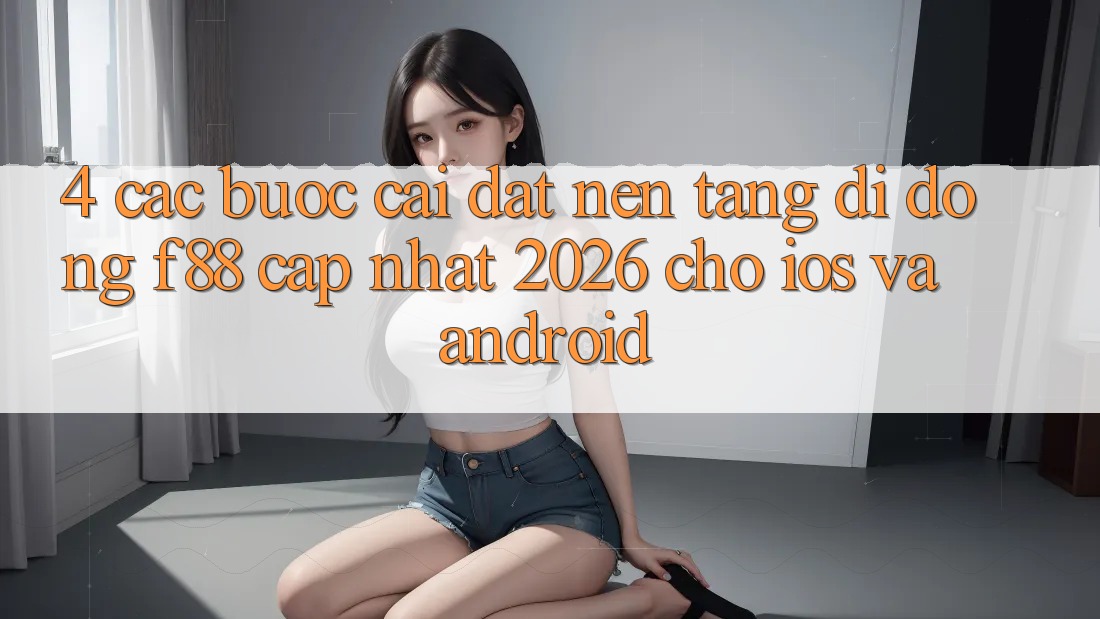 4. Các bước Cài đặt Nền tảng di động f88 Cập Nhật 2026 Cho iOS Và Android