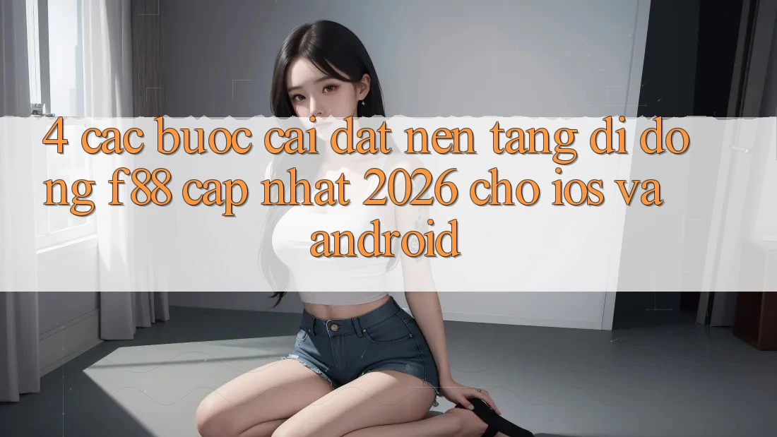 4. Các bước Cài đặt Nền tảng di động f88 Cập Nhật 2026 Cho iOS Và Android