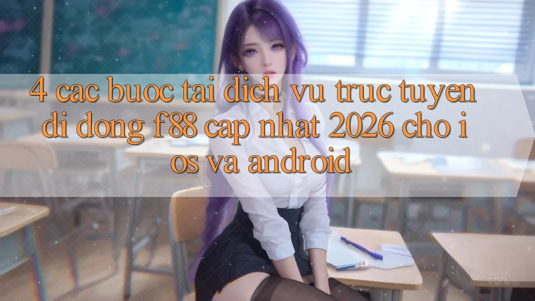 4. Các bước Tải Dịch vụ trực tuyến di động f88 Cập Nhật 2026 Cho iOS Và Android