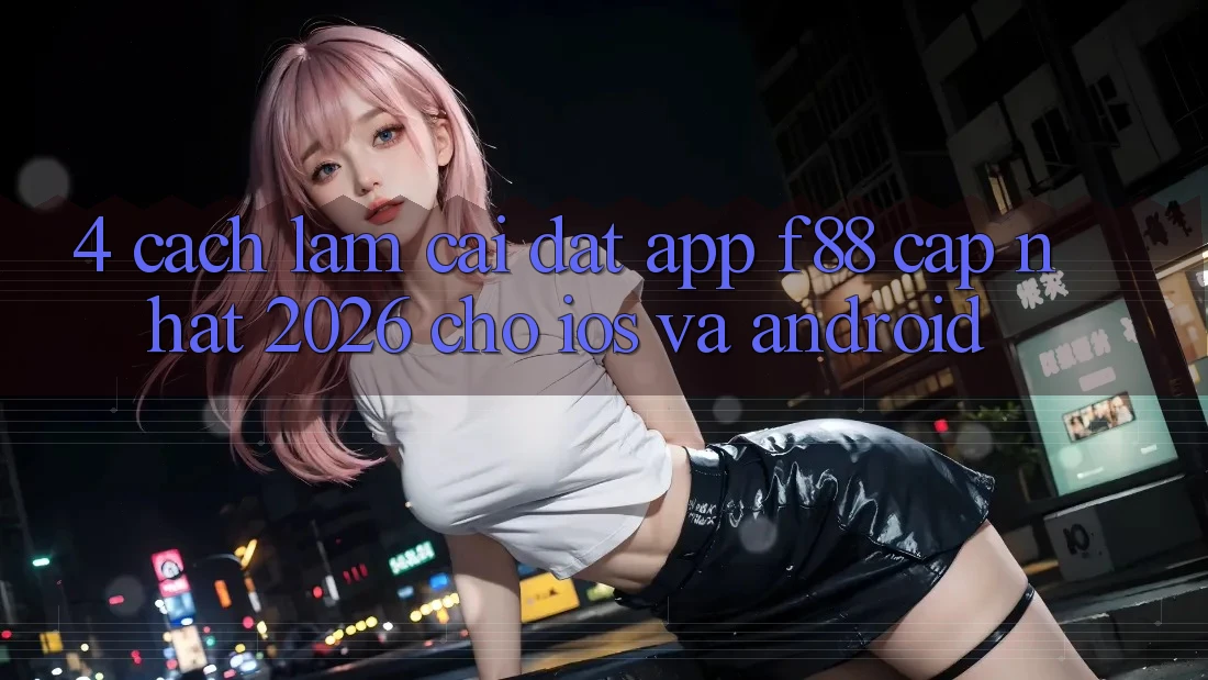 4. Cách làm Cài đặt App f88 Cập Nhật 2026 Cho iOS Và Android