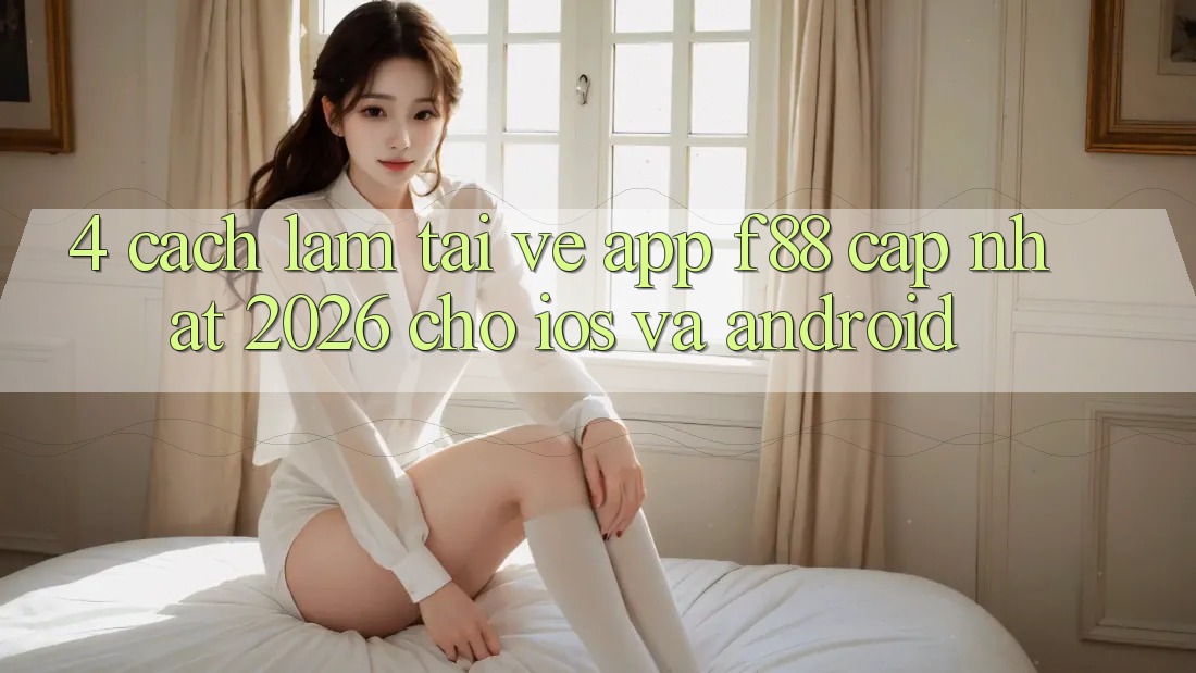 4. Cách làm Tải về App f88 Cập Nhật 2026 Cho iOS Và Android