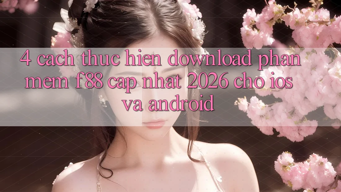 4. Cách thực hiện Download Phần mềm f88 Cập Nhật 2026 Cho iOS Và Android