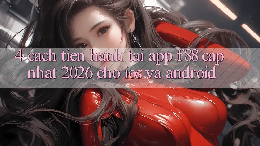 4. Cách tiến hành Tải App f88 Cập Nhật 2026 Cho iOS Và Android