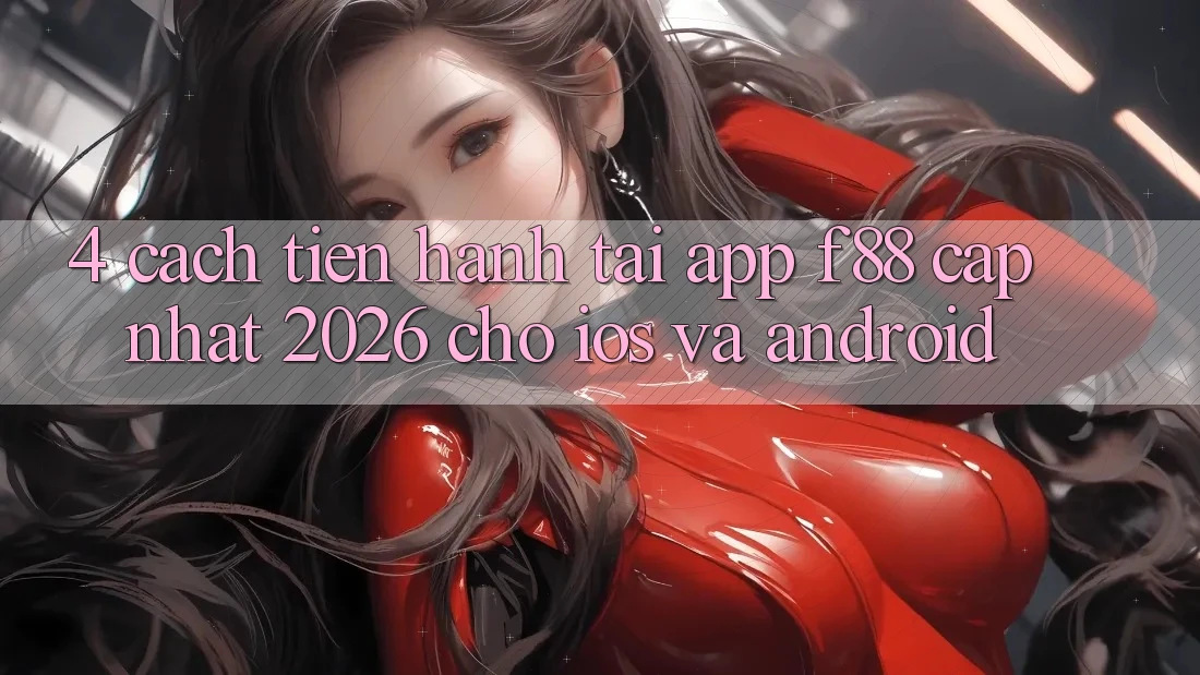 4. Cách tiến hành Tải App f88 Cập Nhật 2026 Cho iOS Và Android