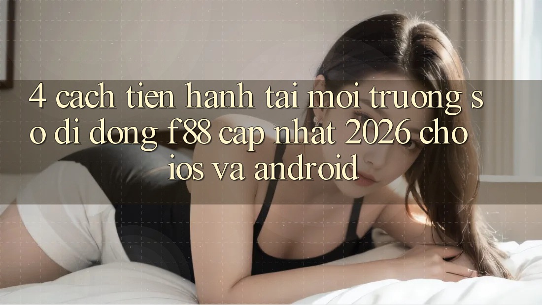 4. Cách tiến hành Tải Môi trường số di động f88 Cập Nhật 2026 Cho iOS Và Android