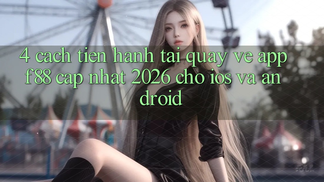 4. Cách tiến hành Tải quay về App f88 Cập Nhật 2026 Cho iOS Và Android