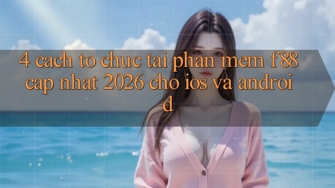 4. Cách tổ chức Tải Phần mềm f88 Cập Nhật 2026 Cho iOS Và Android