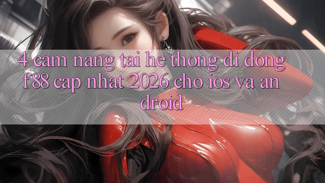 4. Cẩm nang Tải Hệ thống di động f88 Cập Nhật 2026 Cho iOS Và Android