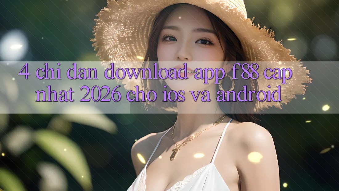 4. Chỉ dẫn Download App f88 Cập Nhật 2026 Cho iOS Và Android