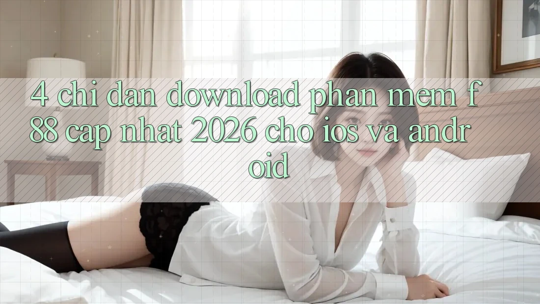 4. Chỉ dẫn Download Phần mềm f88 Cập Nhật 2026 Cho iOS Và Android