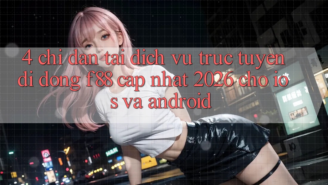 4. Chỉ dẫn Tải Dịch vụ trực tuyến di động f88 Cập Nhật 2026 Cho iOS Và Android