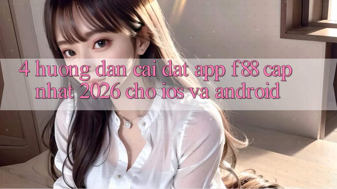 4. Hướng Dẫn Cài đặt App f88 Cập Nhật 2026 Cho iOS Và Android