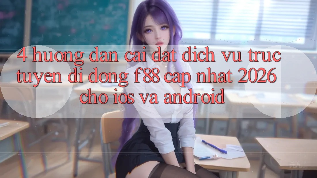 4. Hướng Dẫn Cài đặt Dịch vụ trực tuyến di động f88 Cập Nhật 2026 Cho iOS Và Android