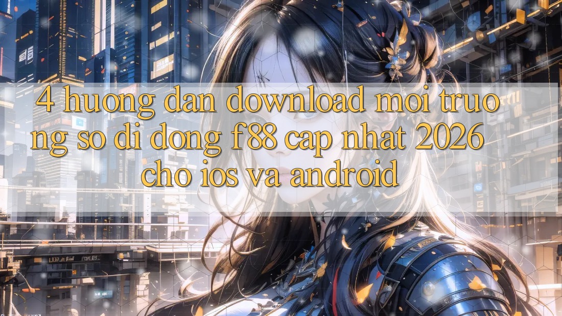 4. Hướng Dẫn Download Môi trường số di động f88 Cập Nhật 2026 Cho iOS Và Android