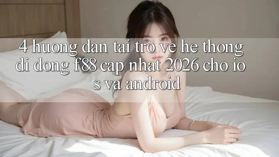 4. Hướng Dẫn Tải trở về Hệ thống di động f88 Cập Nhật 2026 Cho iOS Và Android
