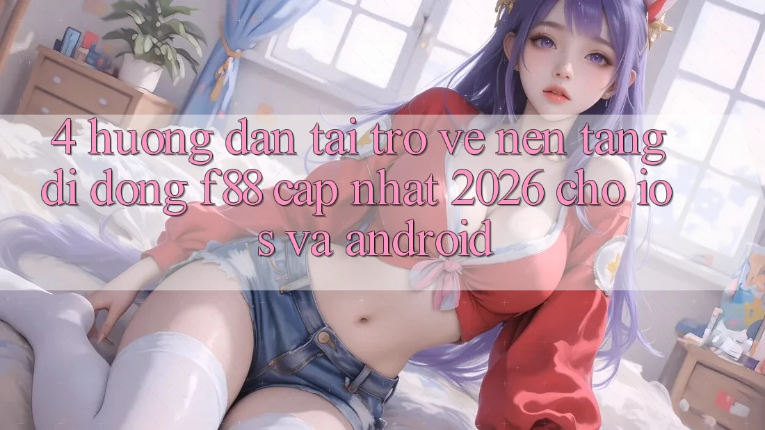 4. Hướng Dẫn Tải trở về Nền tảng di động f88 Cập Nhật 2026 Cho iOS Và Android