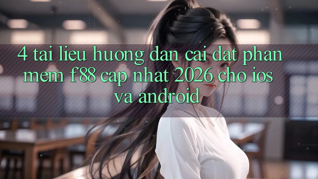 4. Tài liệu hướng dẫn Cài đặt Phần mềm f88 Cập Nhật 2026 Cho iOS Và Android