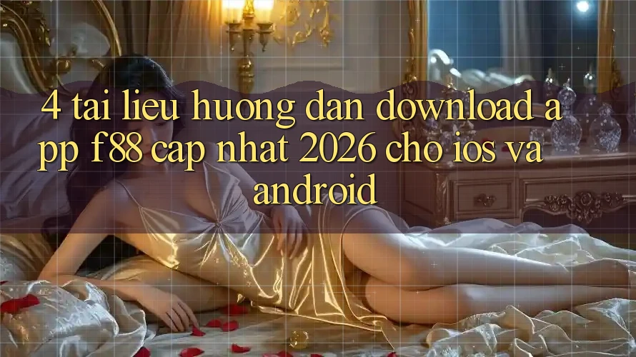 4. Tài liệu hướng dẫn Download App f88 Cập Nhật 2026 Cho iOS Và Android