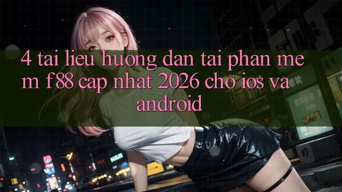 4. Tài liệu hướng dẫn Tải Phần mềm f88 Cập Nhật 2026 Cho iOS Và Android