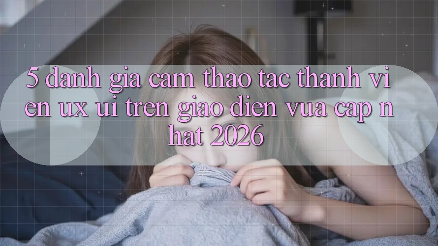 5. Đánh Giá Cảm thao tác Thành viên (UX/UI) Trên Giao Diện Vừa cập nhật 2026