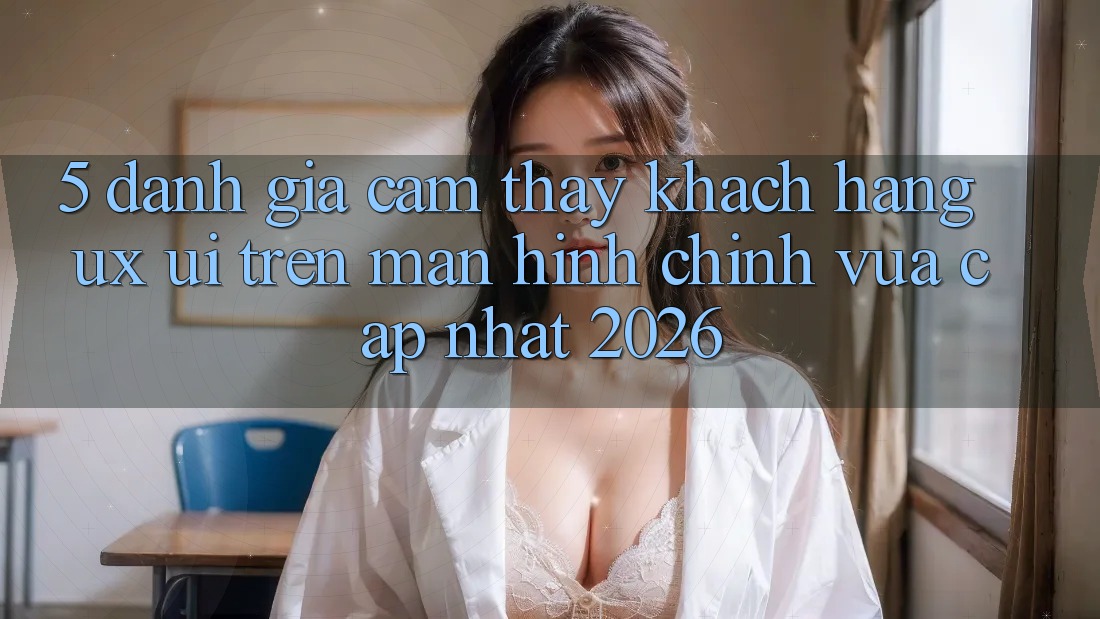 5. Đánh Giá Cảm thấy Khách hàng (UX/UI) Trên Màn hình chính Vừa cập nhật 2026