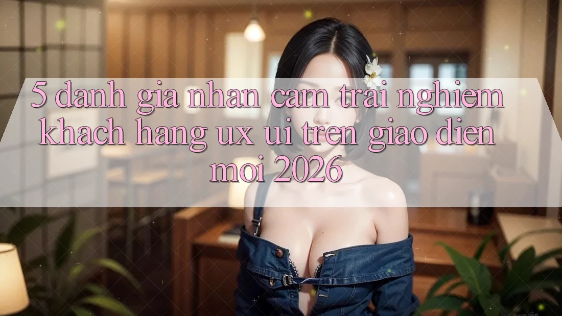 5. Đánh Giá Nhận cảm trải nghiệm Khách hàng (UX/UI) Trên Giao Diện Mới 2026