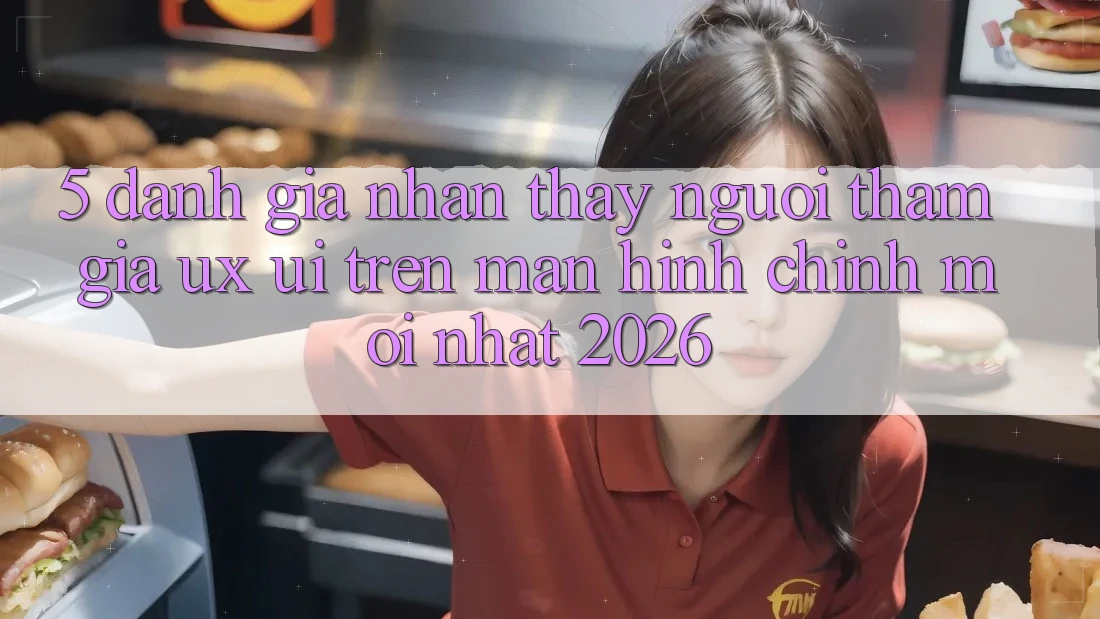 5. Đánh Giá Nhận thấy Người tham gia (UX/UI) Trên Màn hình chính Mới nhất 2026