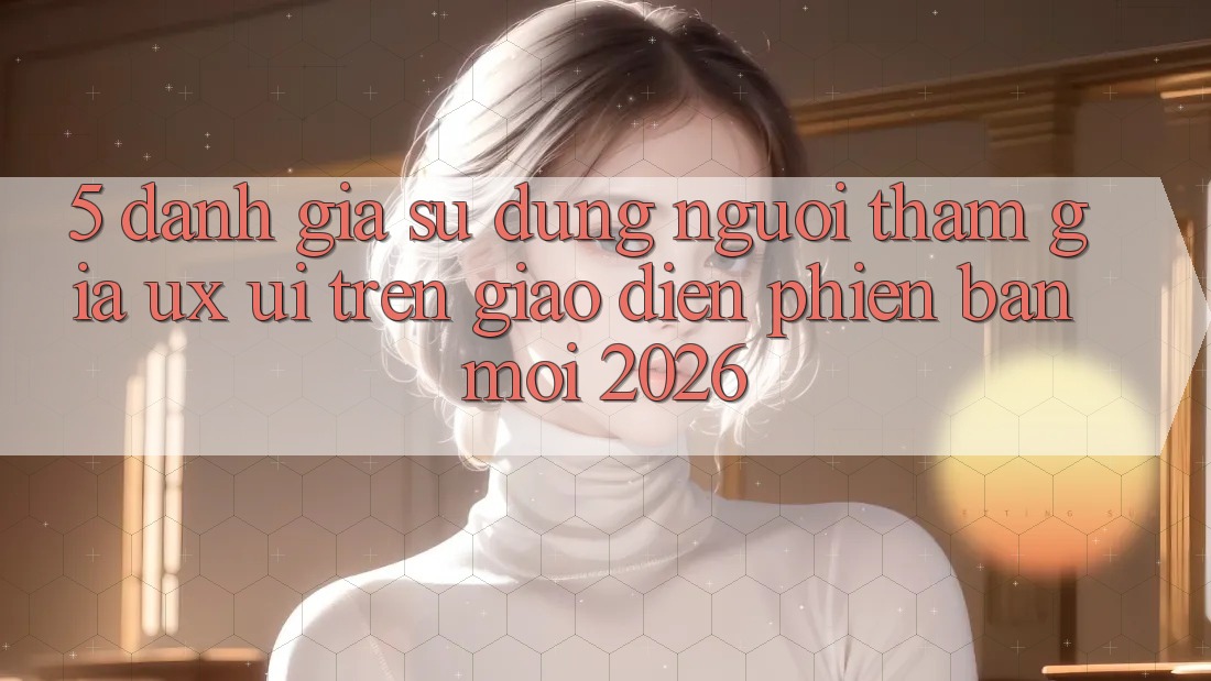 5. Đánh Giá Sử dụng Người tham gia (UX/UI) Trên Giao Diện Phiên bản mới 2026