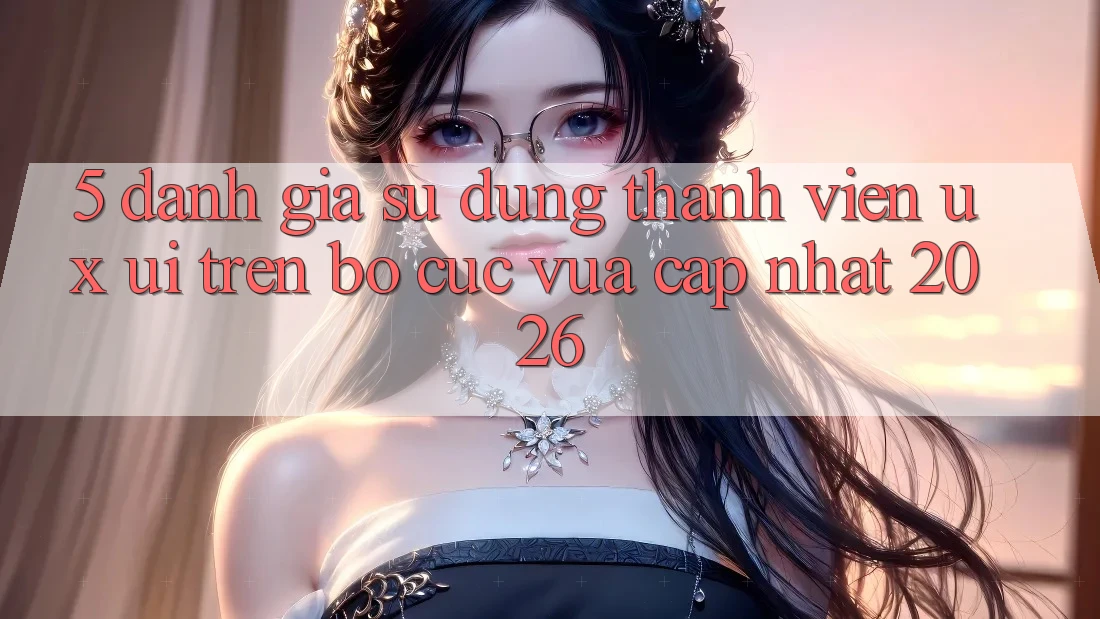 5. Đánh Giá Sử dụng Thành viên (UX/UI) Trên Bố cục Vừa cập nhật 2026