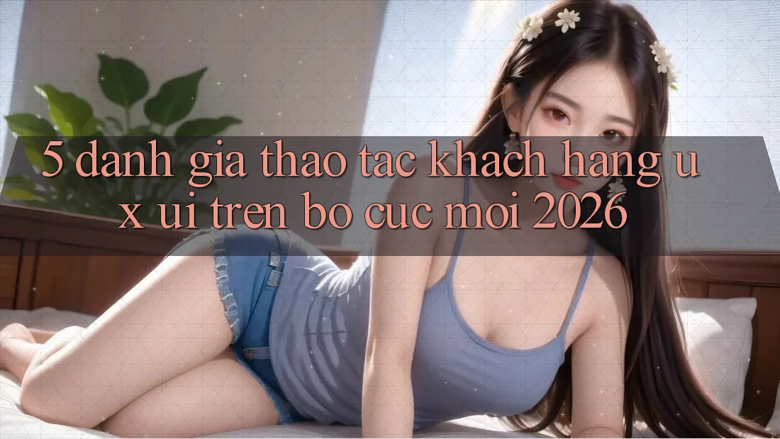 5. Đánh Giá Thao tác Khách hàng (UX/UI) Trên Bố cục Mới 2026