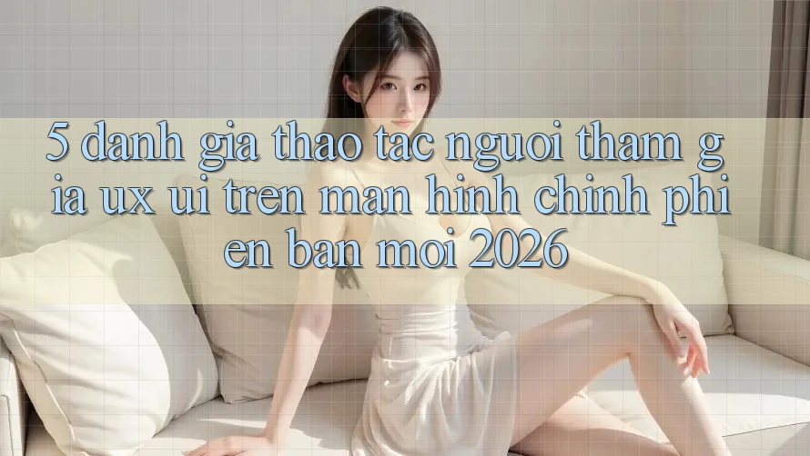 5. Đánh Giá Thao tác Người tham gia (UX/UI) Trên Màn hình chính Phiên bản mới 2026