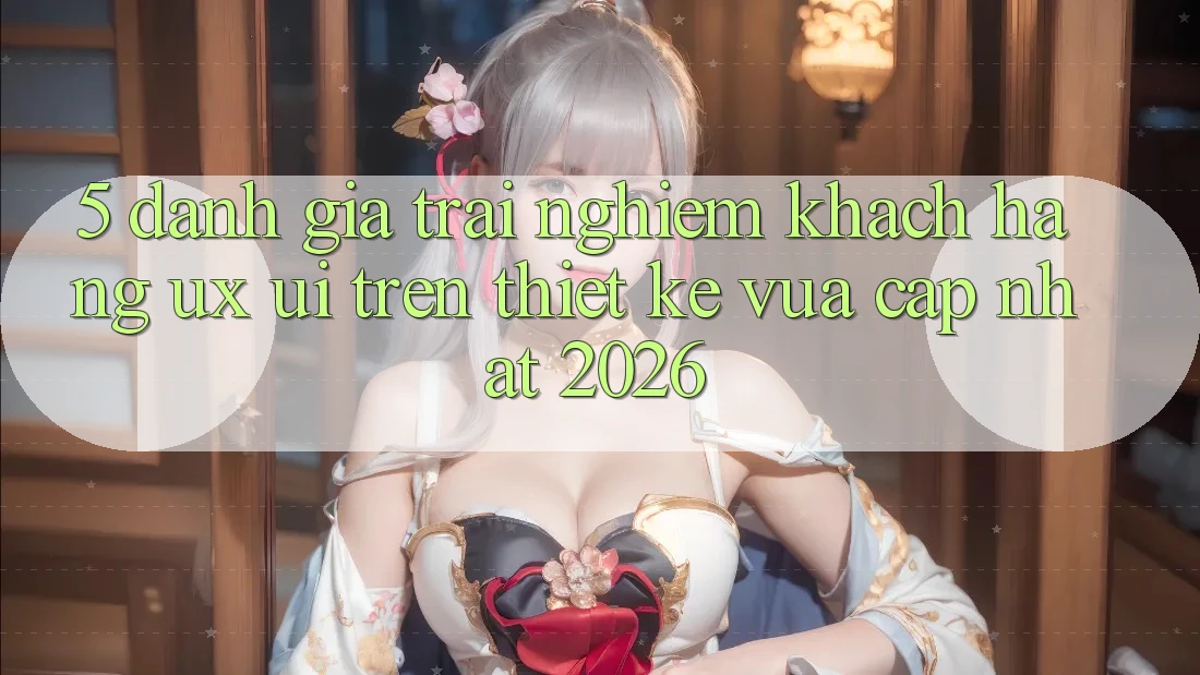 5. Đánh Giá Trải nghiệm Khách hàng (UX/UI) Trên Thiết kế Vừa cập nhật 2026
