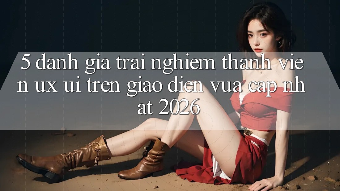 5. Đánh Giá Trải Nghiệm Thành viên (UX/UI) Trên Giao Diện Vừa cập nhật 2026