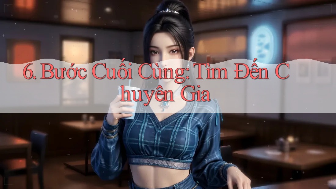 6. Bước Cuối Cùng: Tìm Đến Chuyên Gia 6. Bước Cuối Cùng: Tìm Đến Chuyên Gia