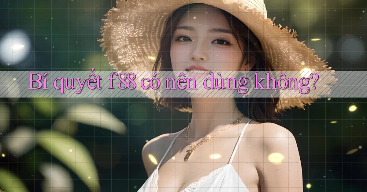 Bí quyết f88 có nên dùng không