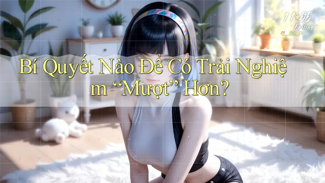 Bí Quyết Nào Để Có Trải Nghiệm “Mượt” Hơn?