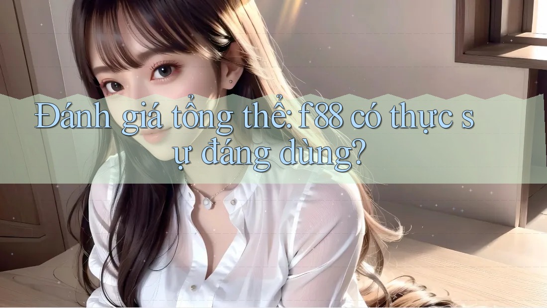 Đánh giá tổng thể – F88 có thực sự đáng dùng?