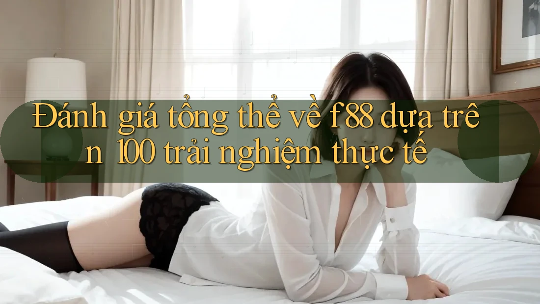 Đánh giá tổng thể về f88 dựa trên 100 trải nghiệm thực tế