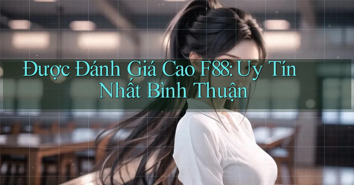 được đánh giá cao f88 uy tín nhất Bình Thuận