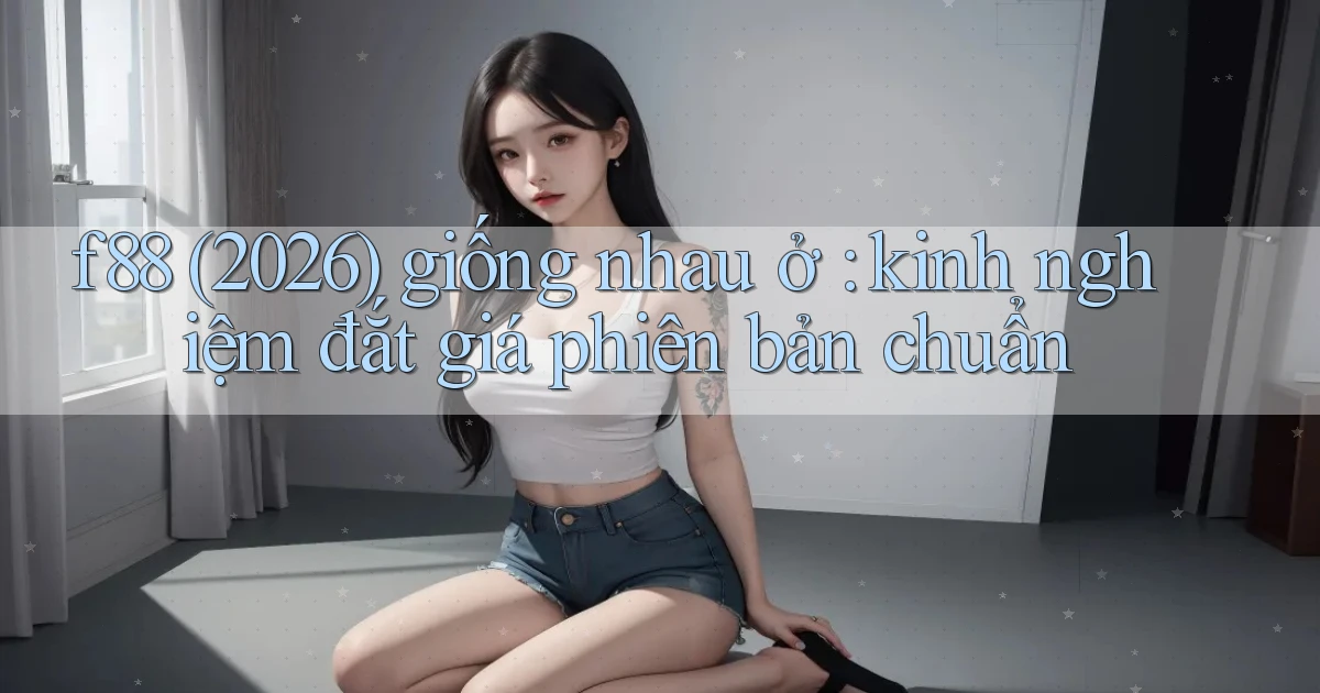 f88 (2026) giống nhau ở kinh nghiệm đắt giá phiên bản chuẩn