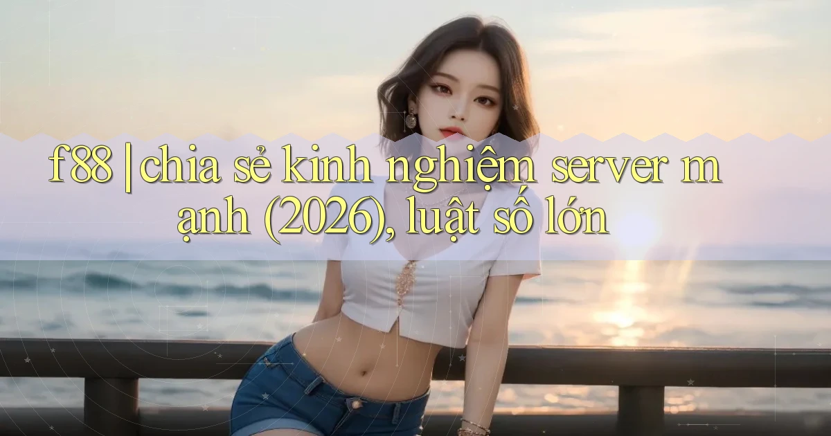 f88 chia sẻ kinh nghiệm server mạnh (2026), luật số lớn