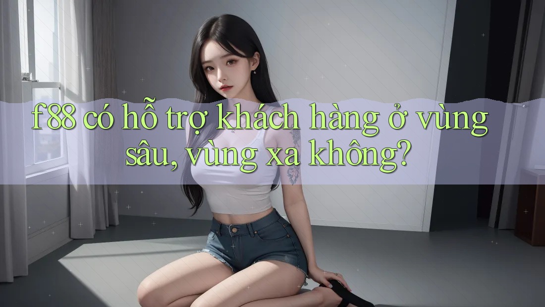 f88 có hỗ trợ khách hàng ở vùng sâu, vùng xa không?