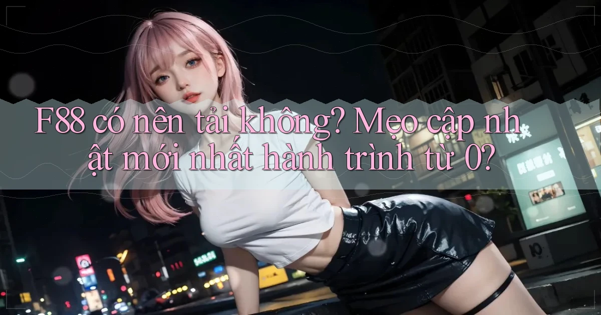 f88 có nên tải không mẹo cập nhật mới nhất hành trình từ 0
