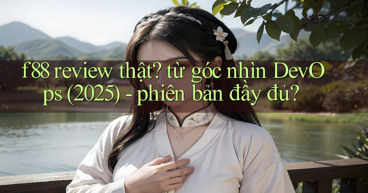 f88 review thật từ góc nhìn DevOps (2025)   phiên bản đầy đủ